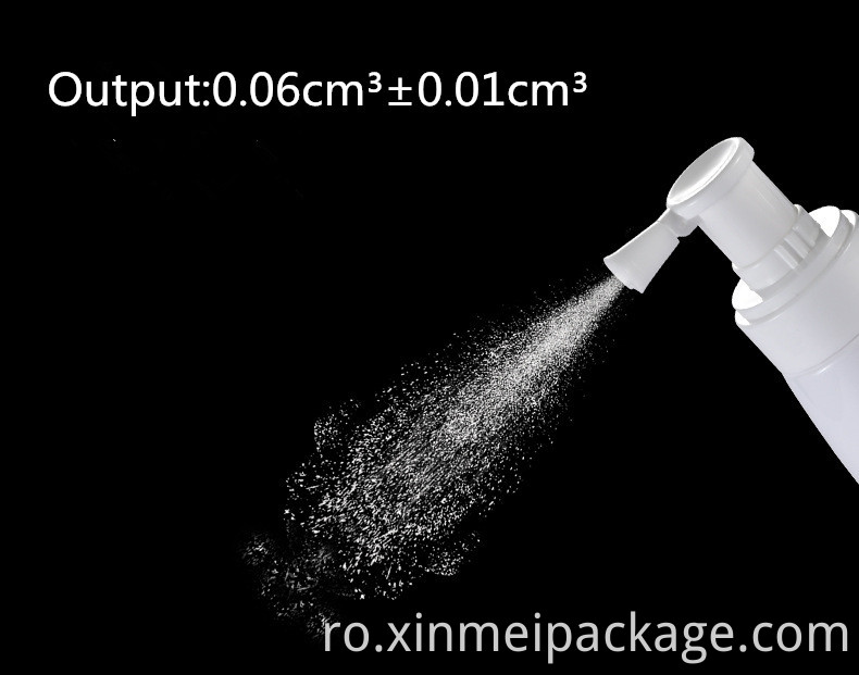 powder spray bottle pump